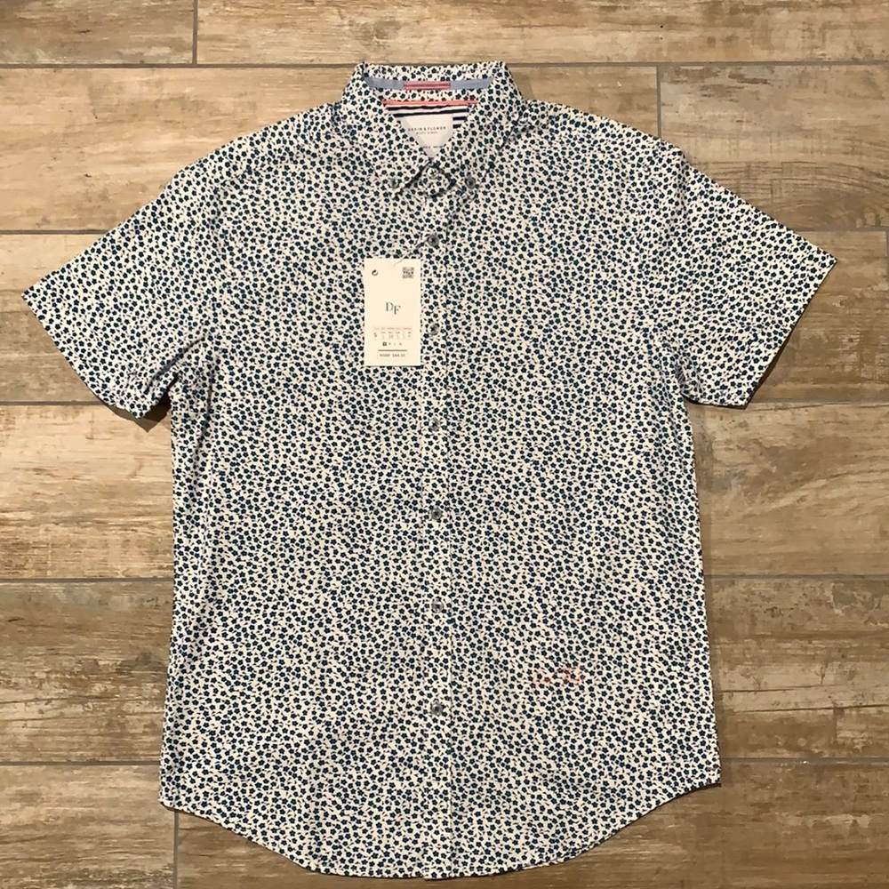 Denim & Flower Casual Button Down